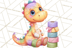 Dinosaur Veterinarian Clipart Cute Pet Care PNG Product Image 4
