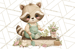 Cute Garden Animals Clipart for Spring and Summer Crafts Product Image 4
