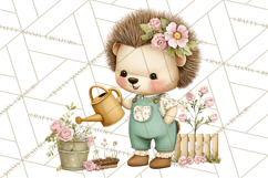 Cute Garden Animals Clipart for Spring and Summer Crafts Product Image 5