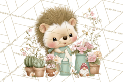 Cute Garden Animals Clipart for Spring and Summer Crafts Product Image 2