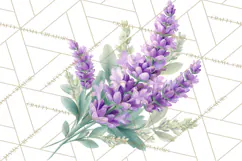 Spring Flower Clipart, Floral Clip Art PNG, Watercolor Product Image 2