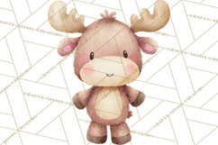 Watercolor Baby Animals, Cute Kawaii Forest Zoo Farm Ocean Product Image 3