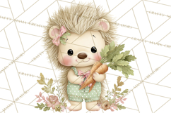 Cute Garden Animals Clipart for Spring and Summer Crafts Product Image 4