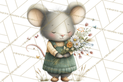 Cottagecore Animals PNG, Woodland Critters Clipart Product Image 5