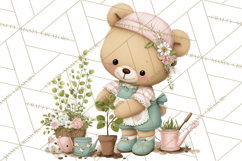 Cute Garden Animals Clipart for Spring and Summer Crafts Product Image 5