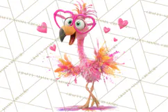Kawaii Valentine Animals, Cute Heart Love Animals Png Product Image 2