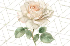 Spring Flower Clipart, Floral Clip Art PNG, Watercolor Product Image 2