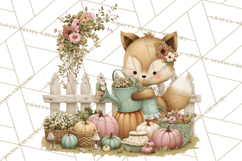 Cute Garden Animals Clipart for Spring and Summer Crafts Product Image 4