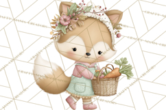 Cute Garden Animals Clipart for Spring and Summer Crafts Product Image 5