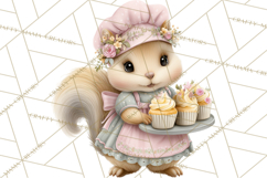 Easter Bakery Critters, Cute Mini World Animals, Pastel Png Product Image 2