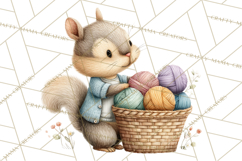 Cottagecore Animals PNG, Woodland Critters Clipart Product Image 2