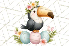 Adorable Baby Animals Easter Clipart PNG, Pastel Chicks Png Product Image 2