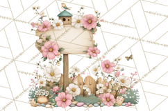Cute Garden Animals Clipart for Spring and Summer Crafts Product Image 3