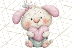 Valentine Dog Clipart PNG, Cute Valentine Dogs, Kids Product Image 3