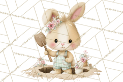 Cute Garden Animals Clipart for Spring and Summer Crafts Product Image 3