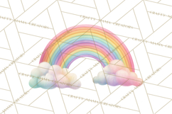 Rainy Day Clipart, Spring Weather Clip Art PNG, Umbrella Product Image 2