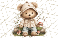Spring Woodland Animal Clipart, Forest Animals PNG Product Image 3