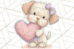 Valentine Animals Clipart PNG, Cute Animal Valentine Product Image 4