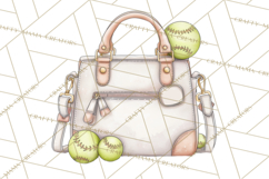 Whimsical Softball Mom Clipart PNG Game Day Mom Graphics Product Image 5