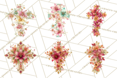 Easter Lily Cross Clipart, Pastel Bold Christian Crosses Png Product Image 9