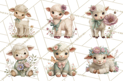 Spring Baby Animals Clipart PNG, Cute Easter and Spring Png Product Image 6