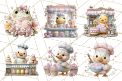 Easter Bakery Critters, Cute Mini World Animals, Pastel Png Product Image 3