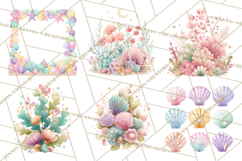 Ocean Baby Animals Clipart PNG, Cute Sea Animals Watercolor Product Image 9