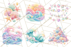 Ocean Baby Animals Clipart PNG, Cute Sea Animals Watercolor Product Image 7