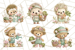 Cute Garden Animals Clipart for Spring and Summer Crafts Product Image 8