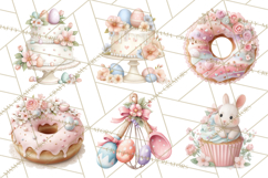 Easter Baking Clipart, Cute Easter Bakers, Pastel Cookies Product Image 9