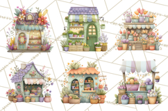 Spring Market Stall PNG Clipart for Invitations, Flower Show Product Image 8