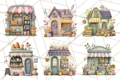 Spring Market Stall PNG Clipart for Invitations, Flower Show Product Image 9