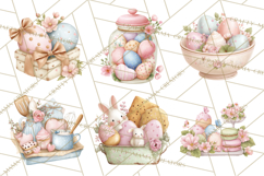 Easter Baking Clipart, Cute Easter Bakers, Pastel Cookies Product Image 7
