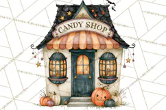 Vintage Halloween Places PNG, Halloween Magic Clipart Product Image 2