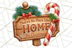 Candy Cane Lane Vintage Christmas Quote Signs Product Image 2