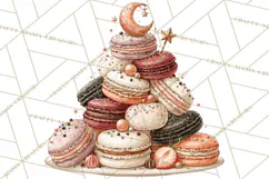 Haunted Patisserie PNG Clipart, Elegant Halloween Desserts Product Image 2