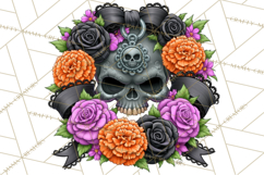 Day Of The Dead Gothic PNG Clipart Product Image 3