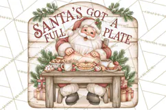 Santa Christmas Signs | Santa Png | Kris Kringle Quotes Product Image 3