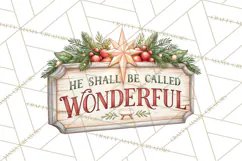 Religious Christmas Sign Clipart PNG | Nativity Designs Product Image 4