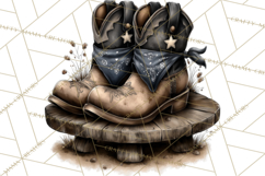 Old Saloon Western Alcohol Clipart PNG Product Image 3