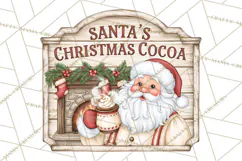 Santa Christmas Signs | Santa Png | Kris Kringle Quotes Product Image 5