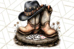 Old Saloon Western Alcohol Clipart PNG Product Image 4