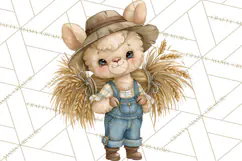 Happy Hollow Farm Animal Clipart PNG Product Image 5