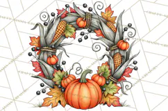Halloween Farmhouse Buildings Clipart, Halloween Farmhouse Product Image 5