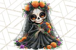 Day Of The Dead Gothic PNG Clipart Product Image 2