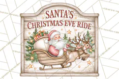 Santa Christmas Signs | Santa Png | Kris Kringle Quotes Product Image 2