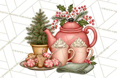 Heartwarming Holiday Clipart | Christmas PNG Files Product Image 3