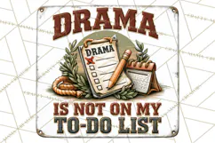 Rustic Sarcastic Quotes PNG | Vintage Funny Signs Clipart Product Image 2