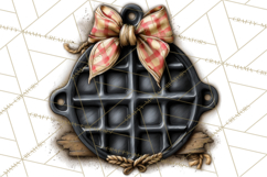 Western Cowboy Kitchen Decor Clipart, Rustic Ranch Png Product Image 5