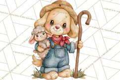 Happy Hollow Farm Animal Clipart PNG Product Image 3
